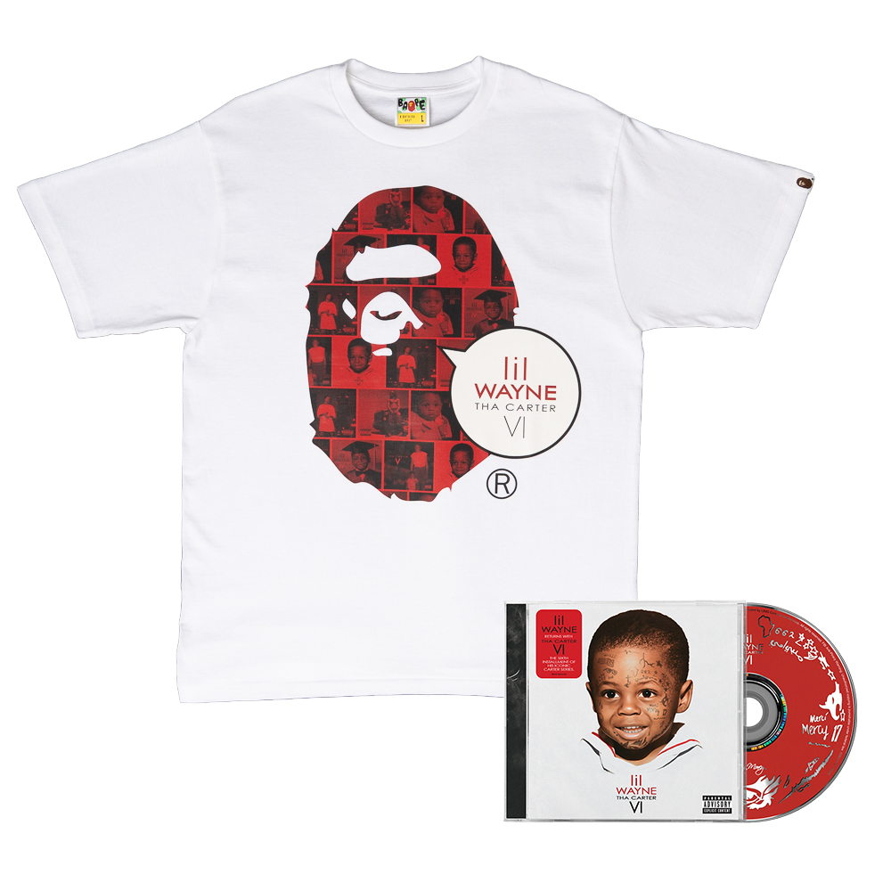 Tha Carter VI x BAPE T-Shirt Fan Pack - LIL WAYNE
