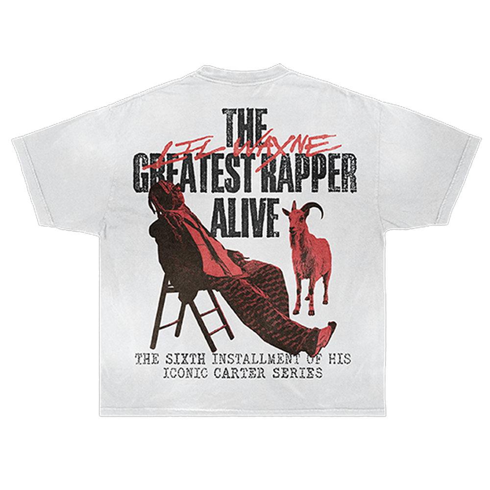 TGRA White Tee Back