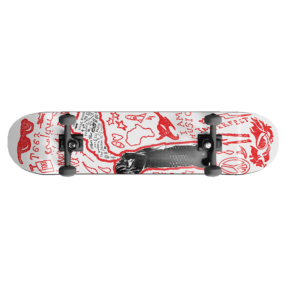 Smoke Clouds Skate Deck
